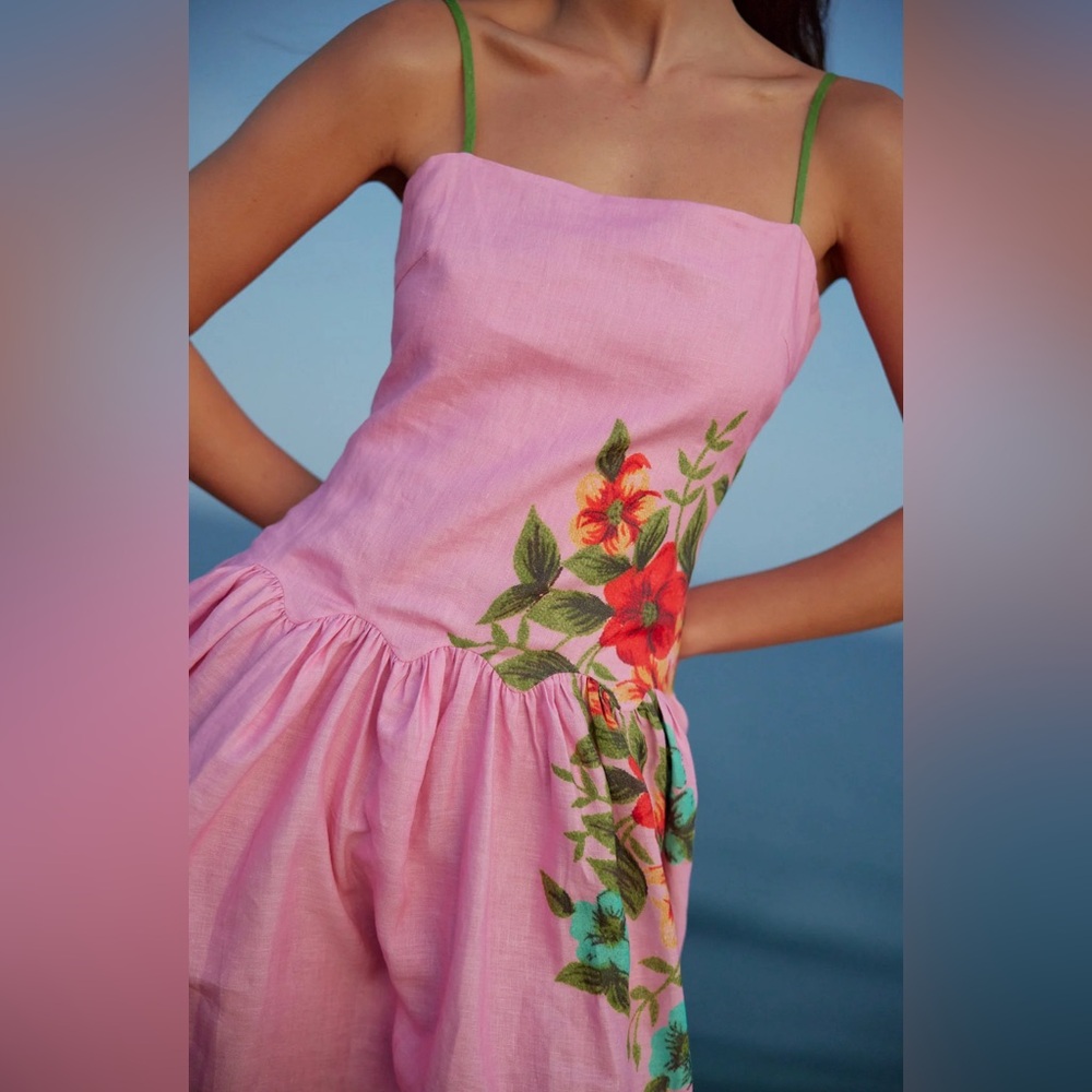 Floral Pink Dress